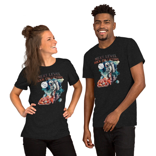 Funny Rock Collectors T-Shirt - Next Level - Unisex Soft Pre-shrunk Cotton